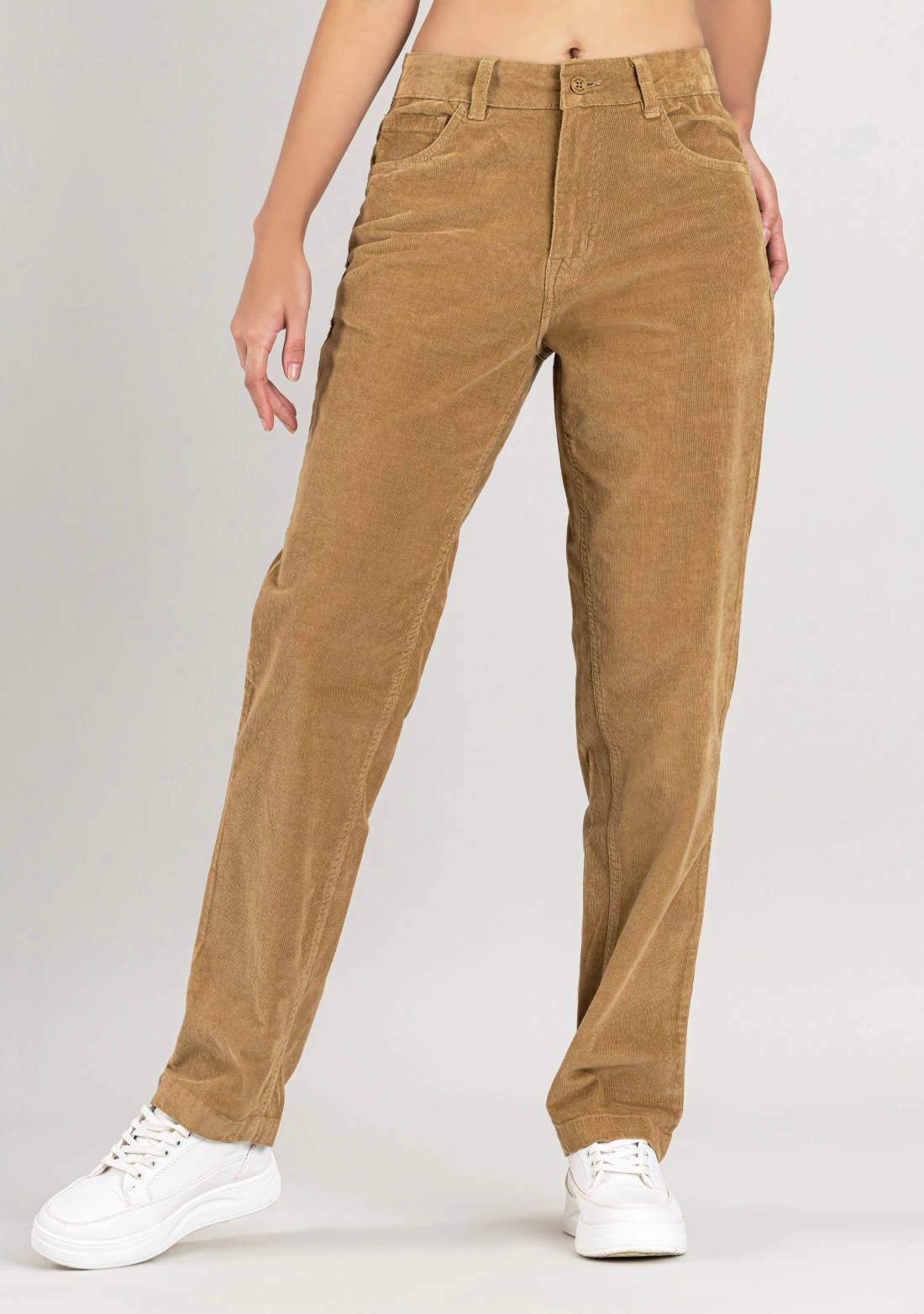 Wide Legged Brown Pants - Corduroy Pants | Corduroy pants outfit, Wide leg  pants, Pants for women