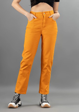 Tangerine Straight Fit Rhysley Women's  Jeans