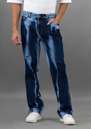 Blue Boot Cut Rhysley Men's Fashion Jeans