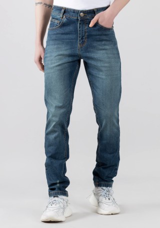 Blue Narrow Fit Men's Jeans