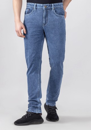 Blue Slim Fit Men's Jeans
