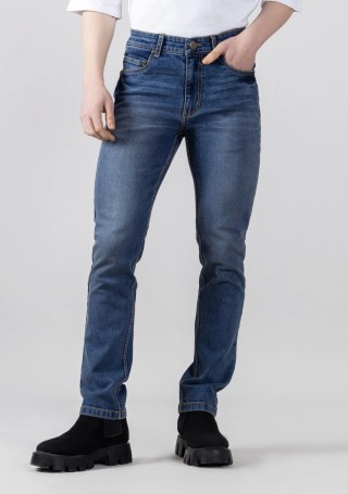 Blue Slim Fit Men's Jeans
